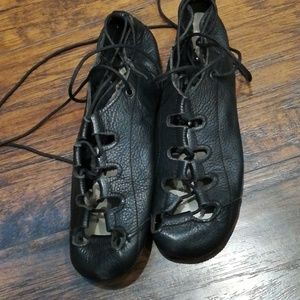Irish step dance soft shoes